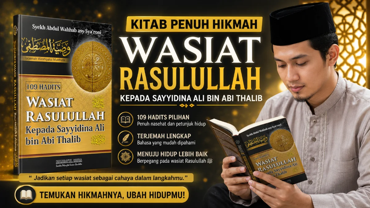 PESAN CINTA RASULULLAH: KUPAS TUNTAS WASHIYATUL MUSTHOFA UNTUK ALI BIN ABI THALIB