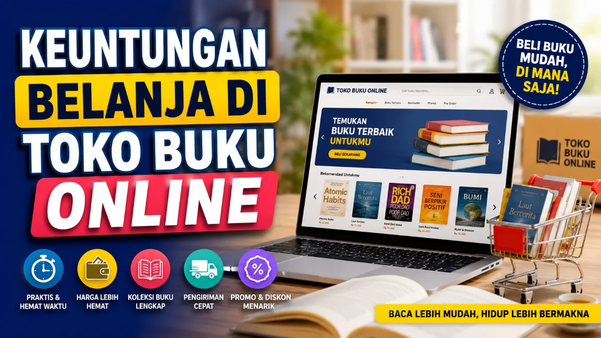 Keuntungan Belanja di Toko Buku Online