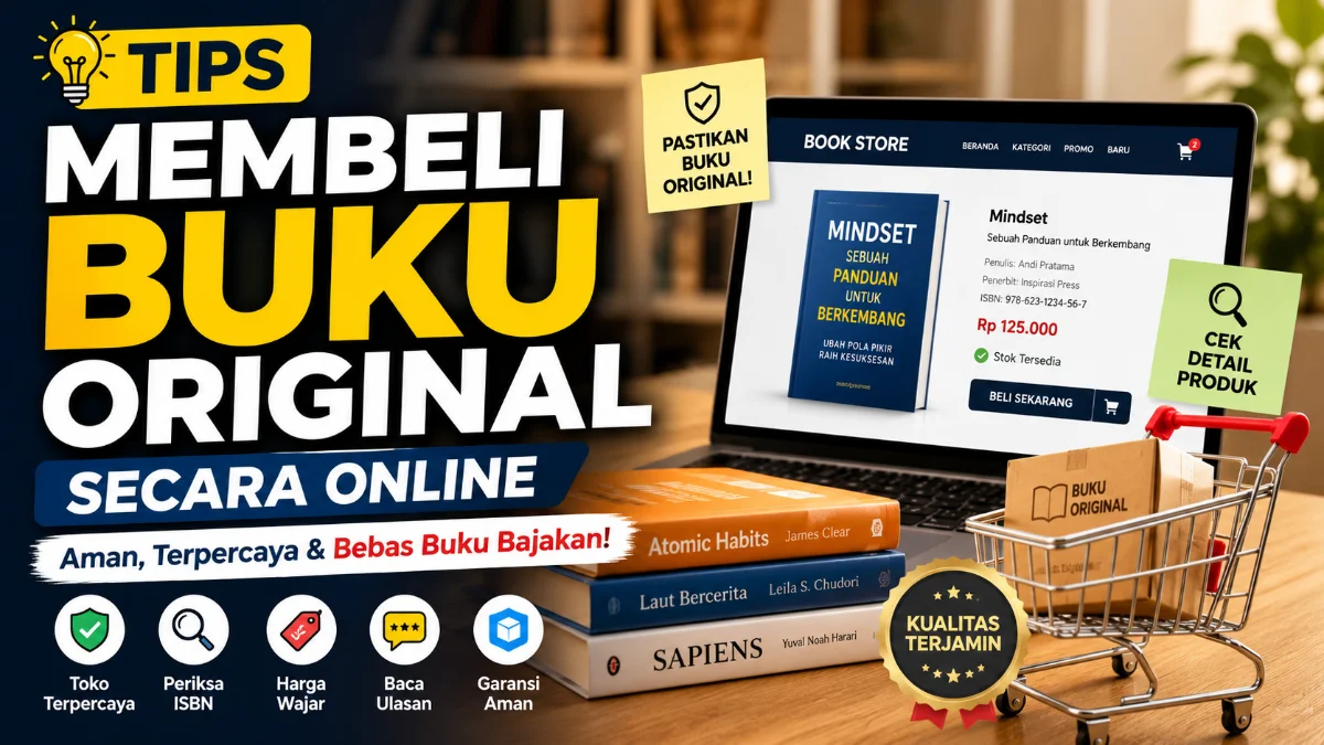 Tips Membeli Buku Original Secara Online