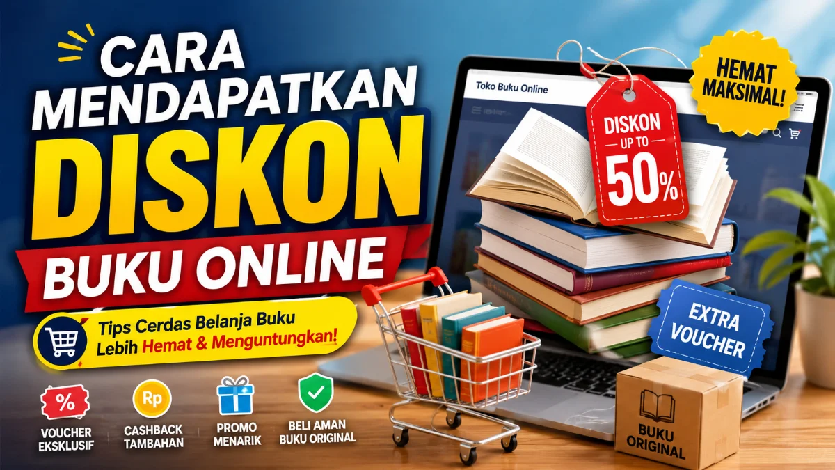 Cara Mendapatkan Diskon Buku Online