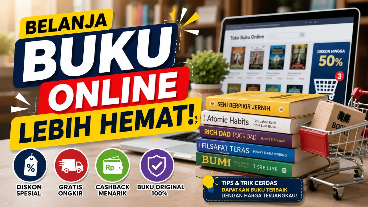 Belanja Buku Online Lebih Hemat: Panduan Cerdas Mendapatkan Buku Berkualitas dengan Harga Terbaik