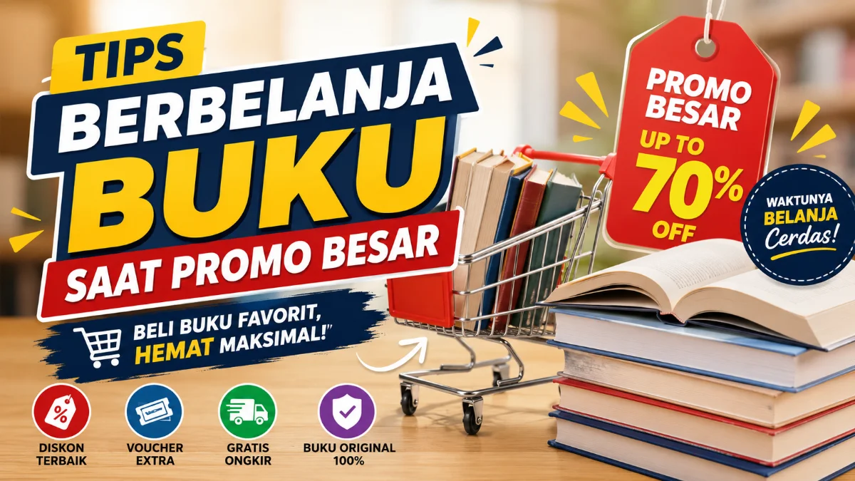 Tips Berbelanja Buku Saat Promo Besar