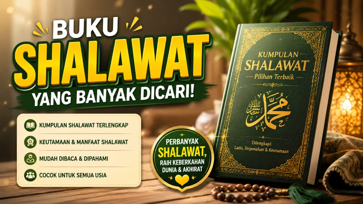 Buku Shalawat yang Banyak Dicari