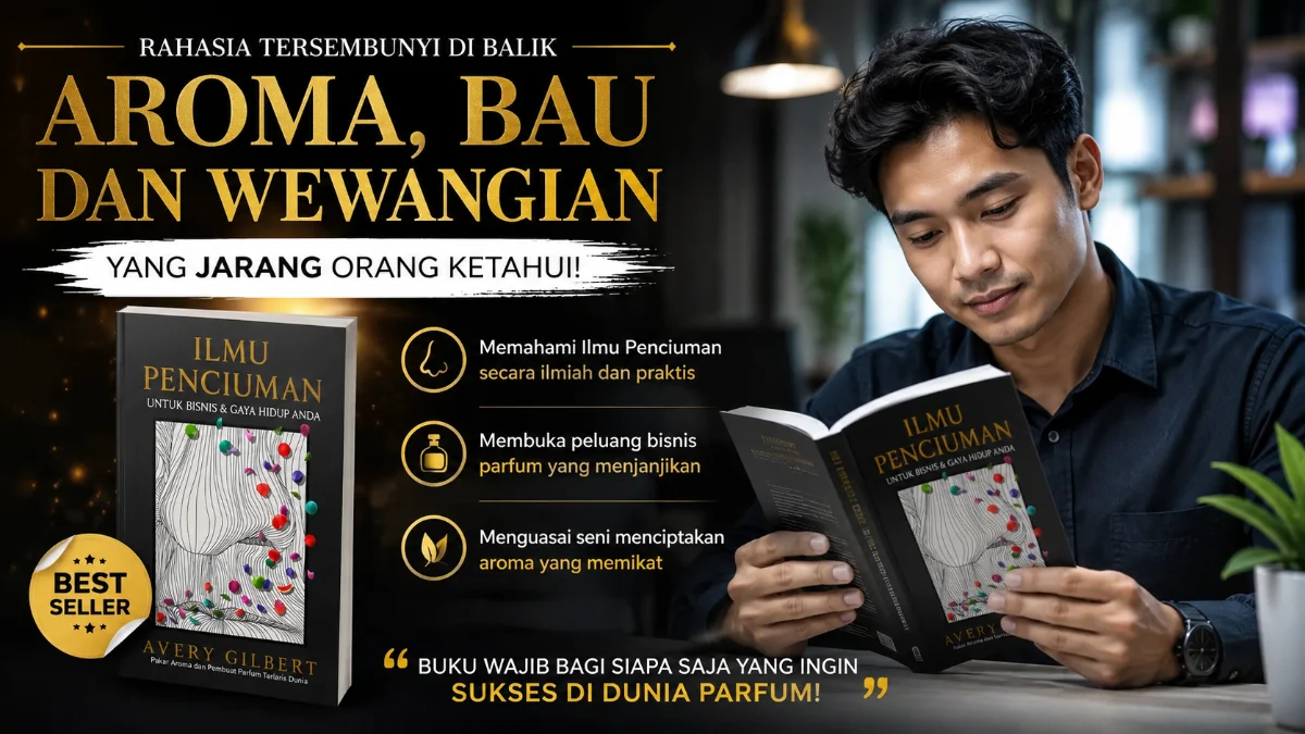 MENGAPA PEBISNIS SUKSES MEMPERHATIKAN AROMA? BEDAH BUKU ILMU PENCIUMAN UNTUK ANDA