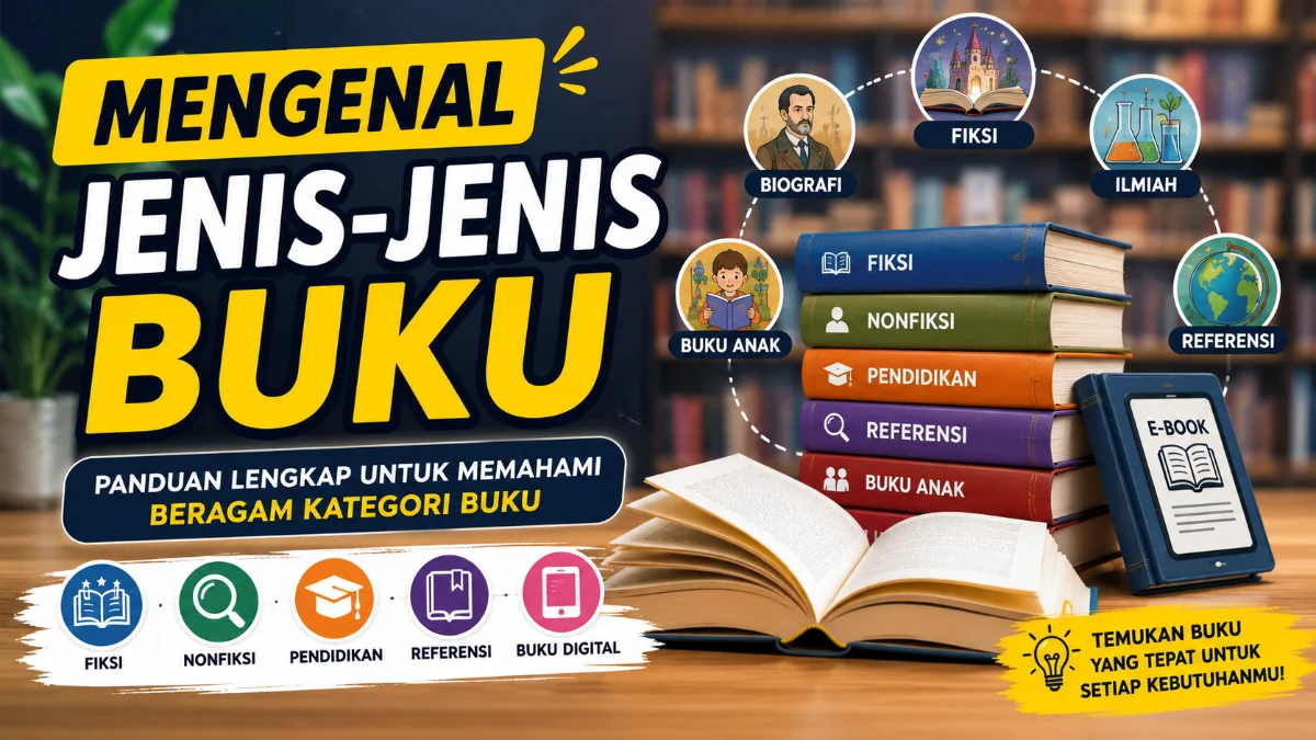Mengenal Jenis-Jenis Buku: Panduan Lengkap Memahami Beragam Kategori Buku