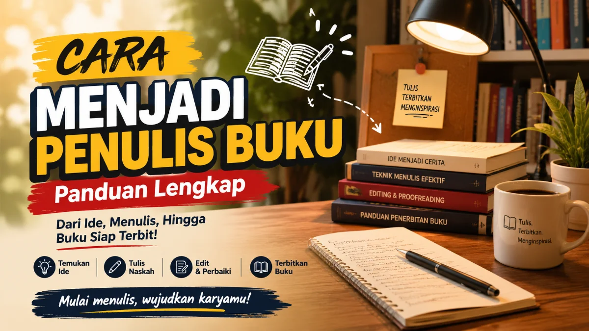 Cara Menjadi Penulis Buku