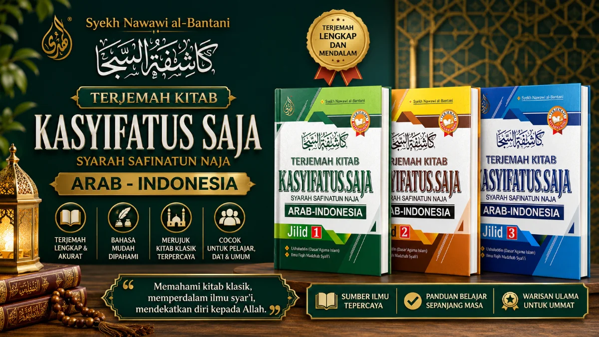 MENYELAMI SAMUDRA FIQIH: REVIEW LENGKAP TERJEMAH KASYIFATUS SAJA SYARAH SAFINATUN NAJAH