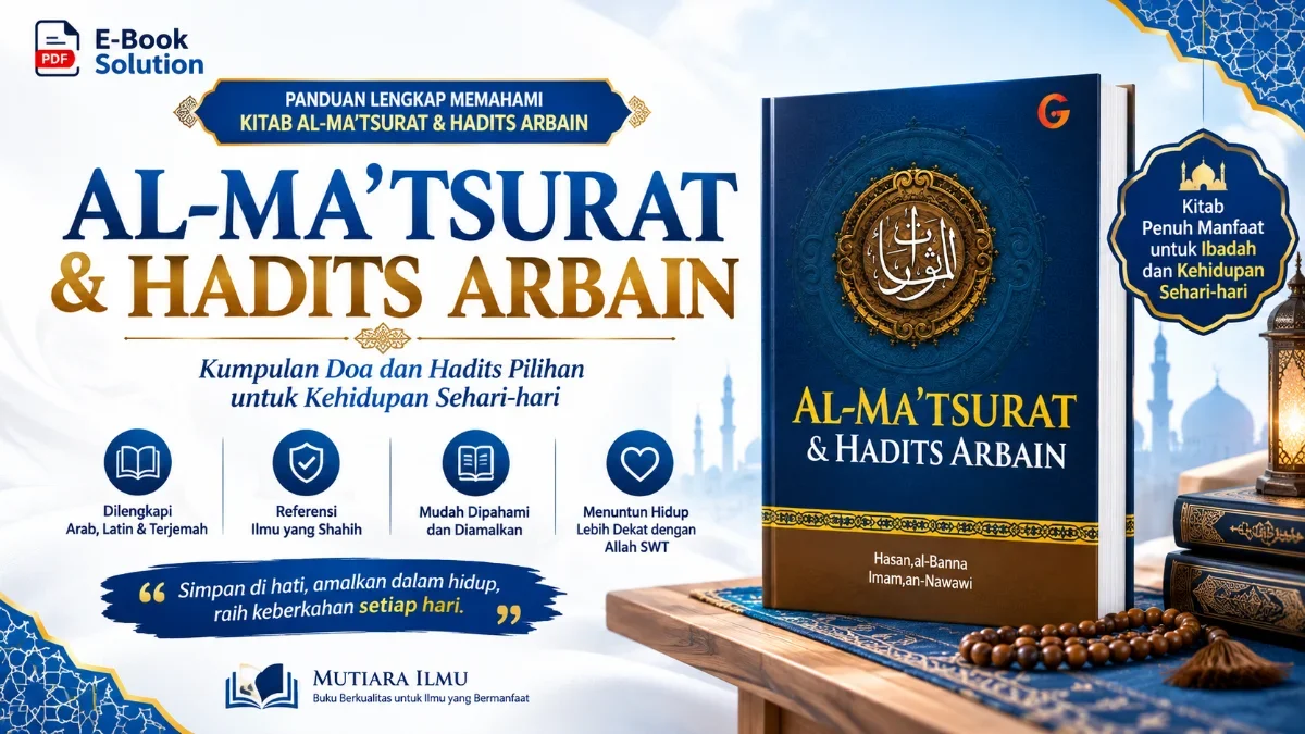 MENYELAMI KEDALAMAN SPIRITUAL DAN INTELEKTUAL MELALUI AL-MA'TSURAT DAN HADITS ARBAIN: PANDUAN KOMPREHENSIF BAGI MUSLIM MODERN