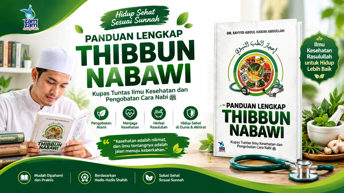 BUKU PANDUAN LENGKAP THIBBUN NABAWI: INTEGRASI ILMU KESEHATAN MODERN DAN SPIRITUALITAS ALA RASULULLAH