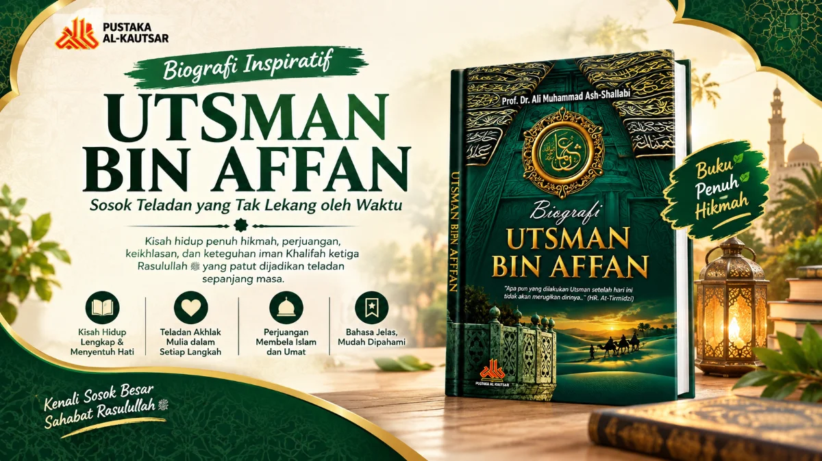 MENELADANI JEJAK SANG PEMILIK DUA CAHAYA: ULASAN MENDALAM BIOGRAFI UTSMAN BIN AFFAN DAN WARISAN ABADINYA BAGI DUNIA